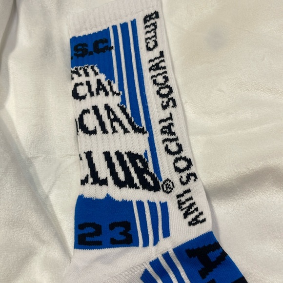 NWT AntiSocialSocialClub “pack your things” 2023 socks - Picture 3 of 5